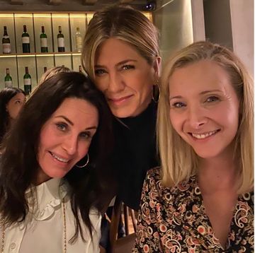 courteney cox jennifer aniston and lisa kudrow