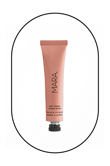 Mara Sea Silk Lip Balm in Coral